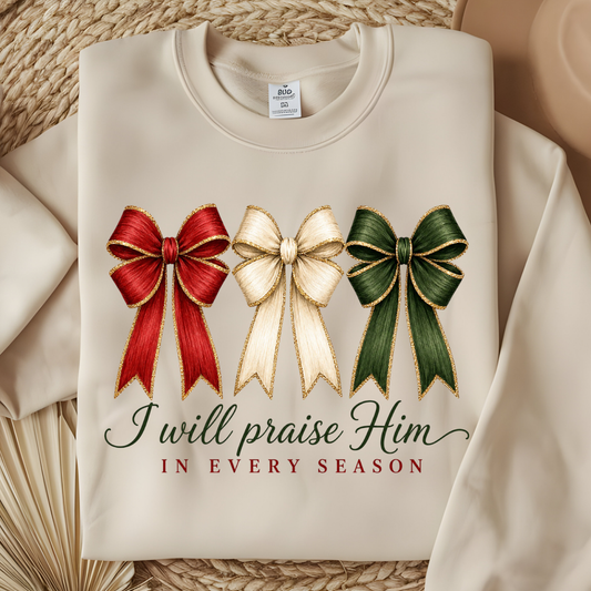 Praise Him DTF Print