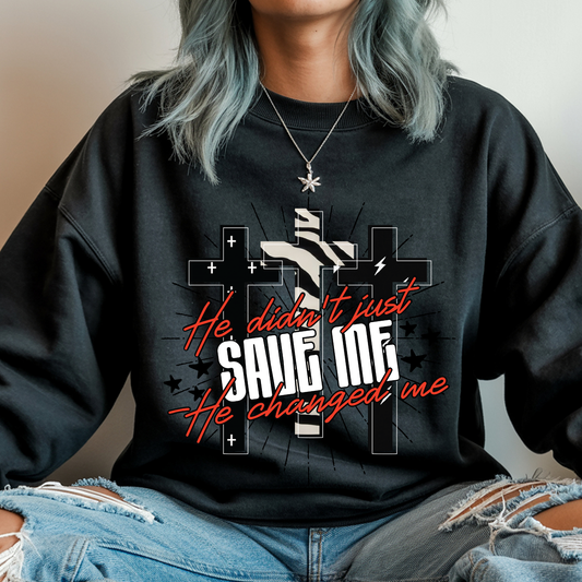 He Changed Me DTF Print