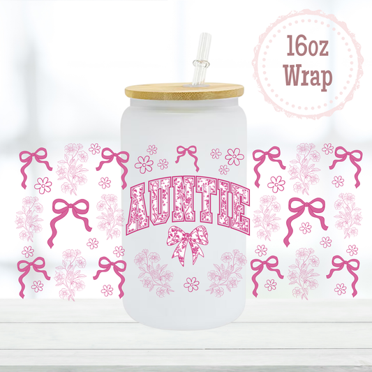 Auntie 16oz UVDTF Cup Wrap