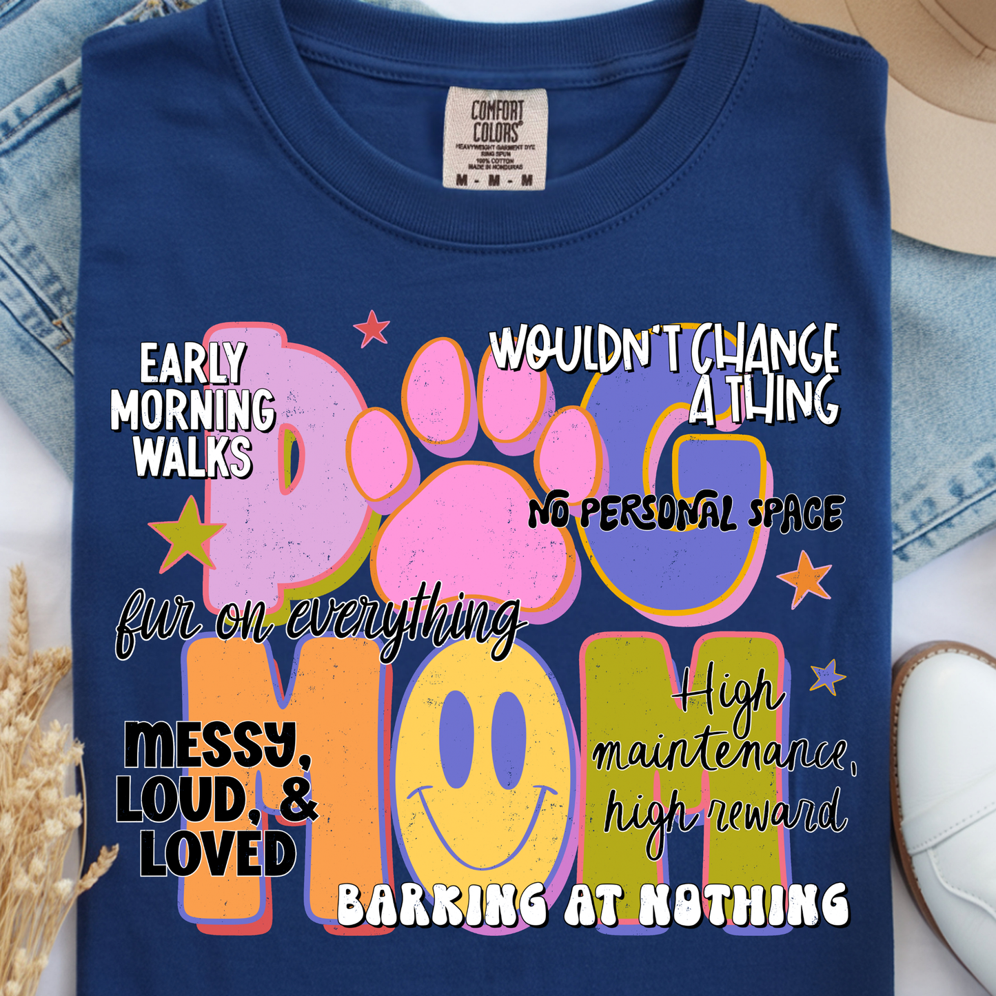 Dog Mom DTF Print