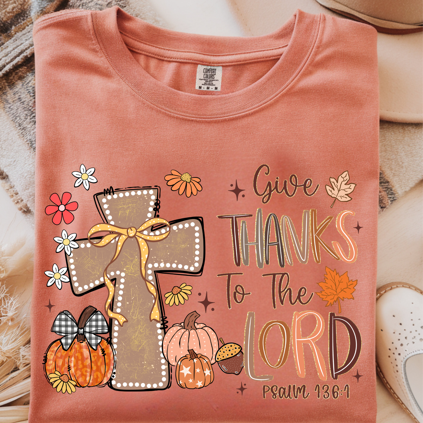 Thanks to the Lord DTF Print
