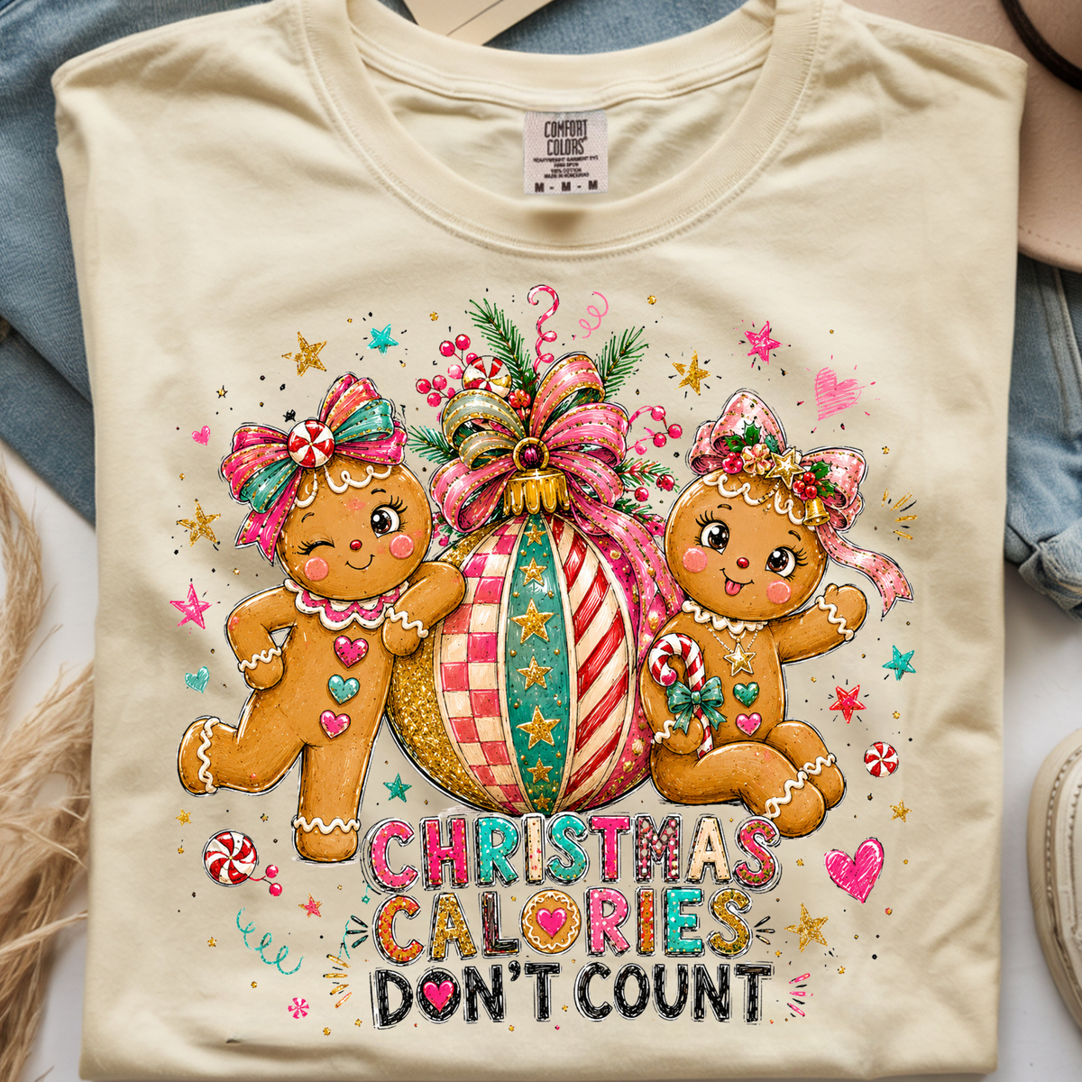 Christmas Calories DTF Transfer