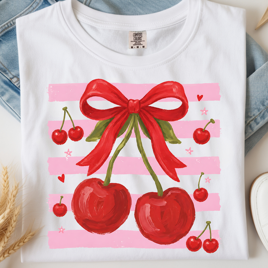 Cherries DTF Print