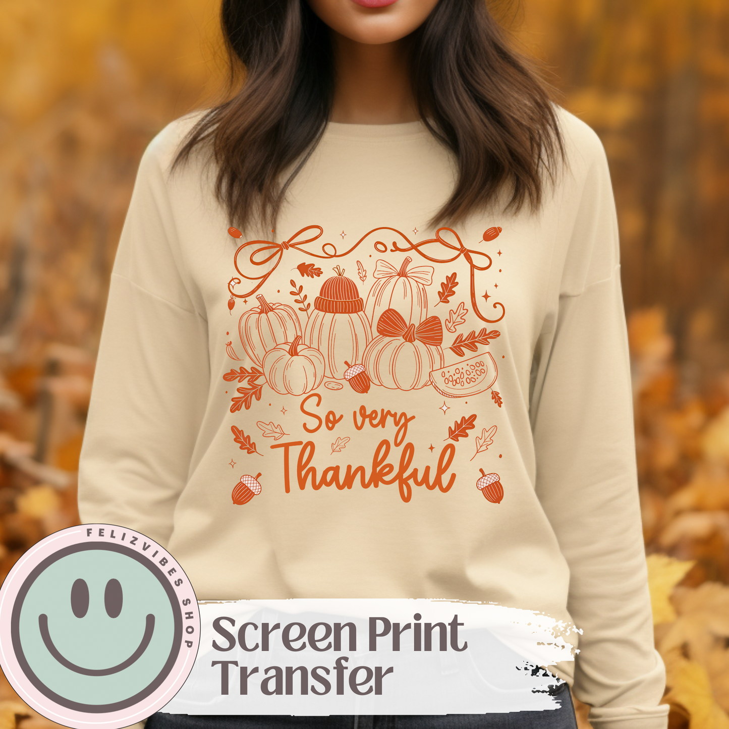 Very Thankful Screen Print