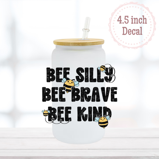 Bee Kind UVDTF Decal