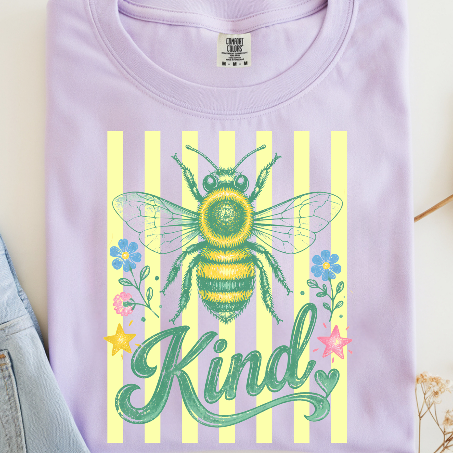 Bee Kind DTF Print