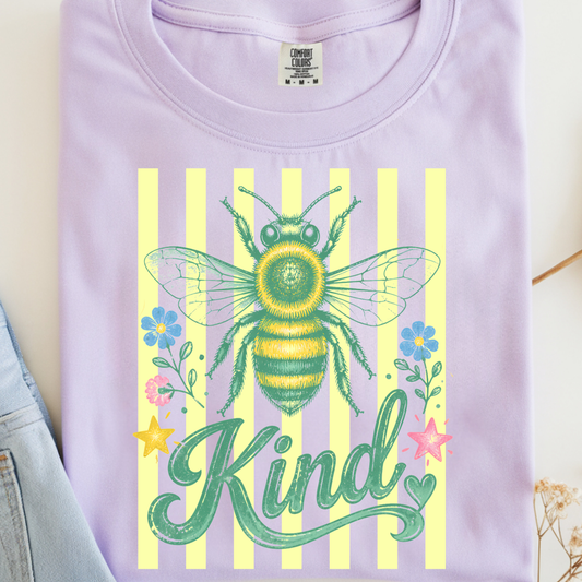 Bee Kind DTF Print