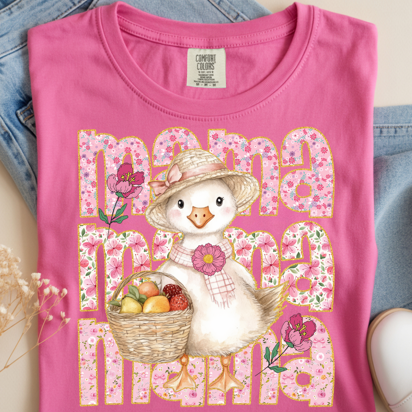 Mama Goose DTF Print