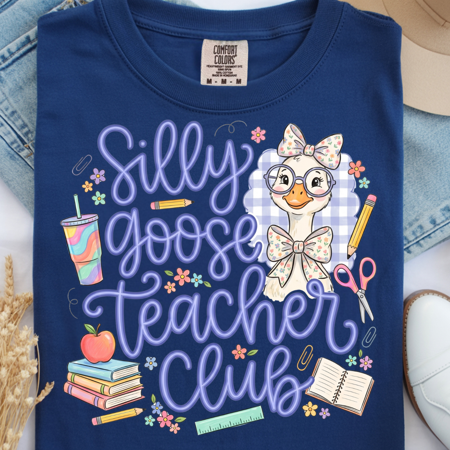 Silly Goose Teacher DTF Print