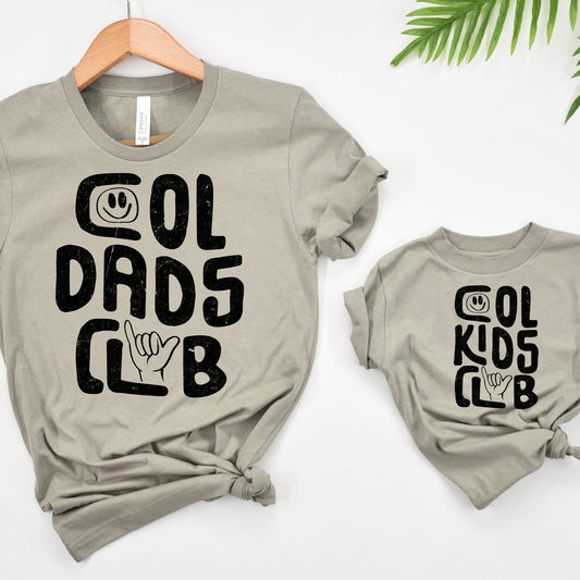 Cool Dads Club Matching DTF Print