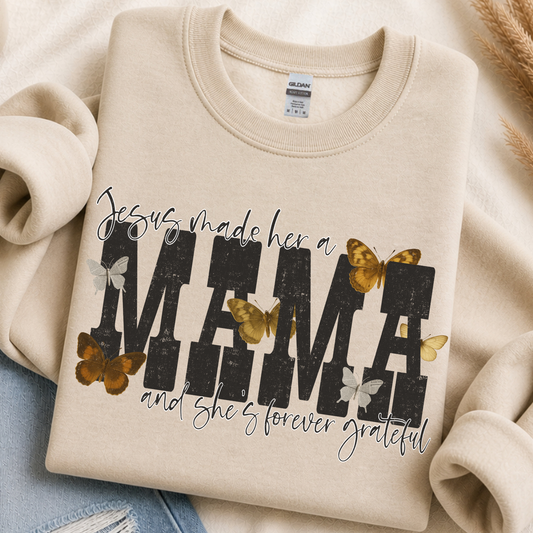Jesus Made her a Mama DTF Print