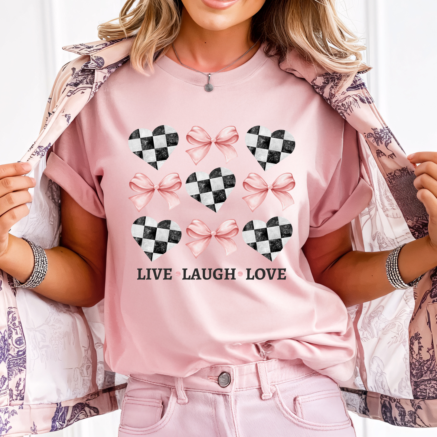 Live Laugh Love DTF Print