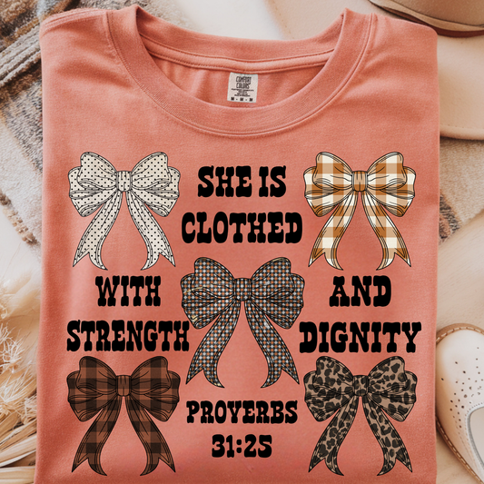 She is Clothed DTF Print