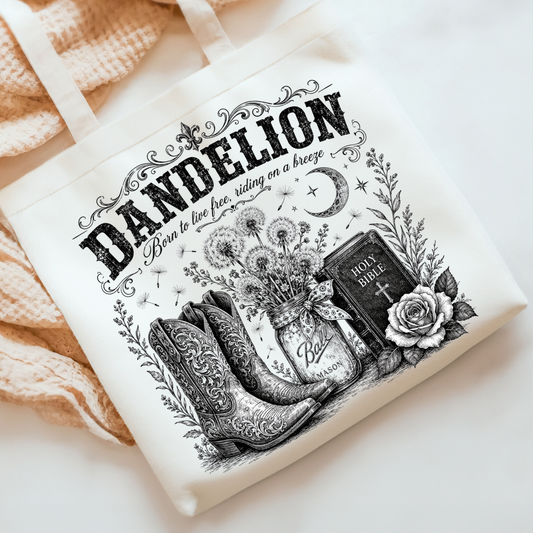 Dandelion DTF Print