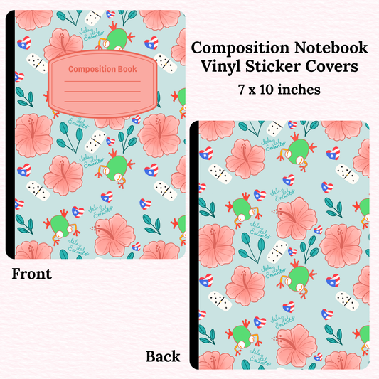 Puerto Rico Composition Notebook Vinyl Cover