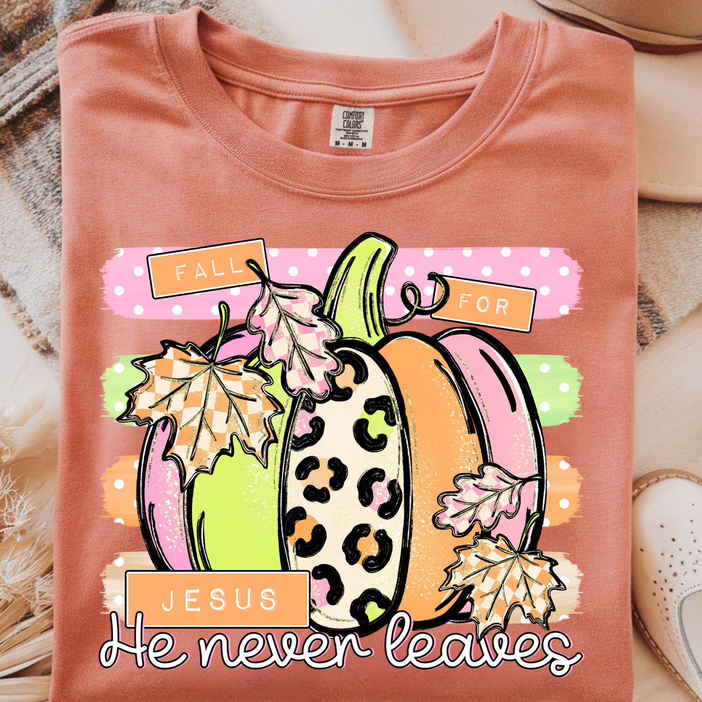 Fall for Jesus DTF Print