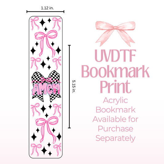 Amen Double Sided Bookmark