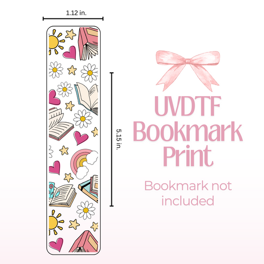 Books Double Sided Bookmark