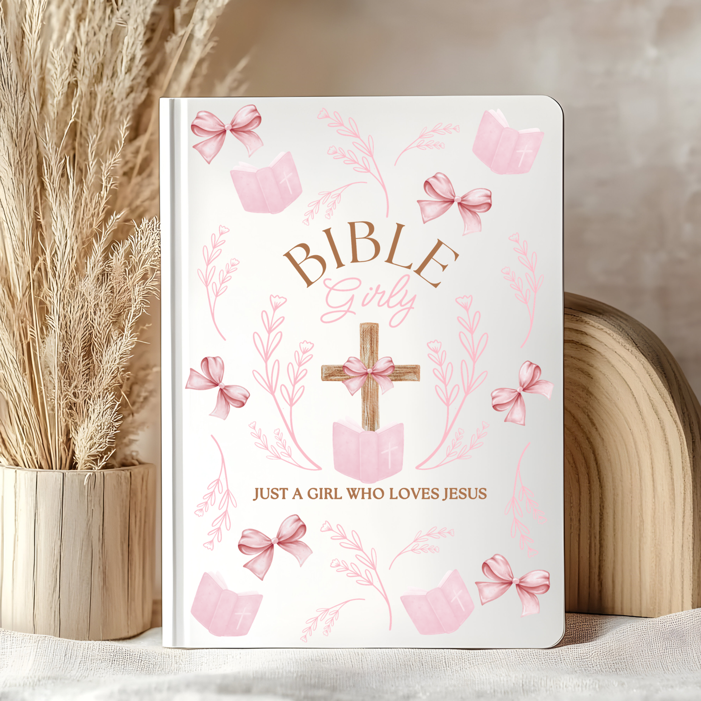 Bible Girly Notebook Decal