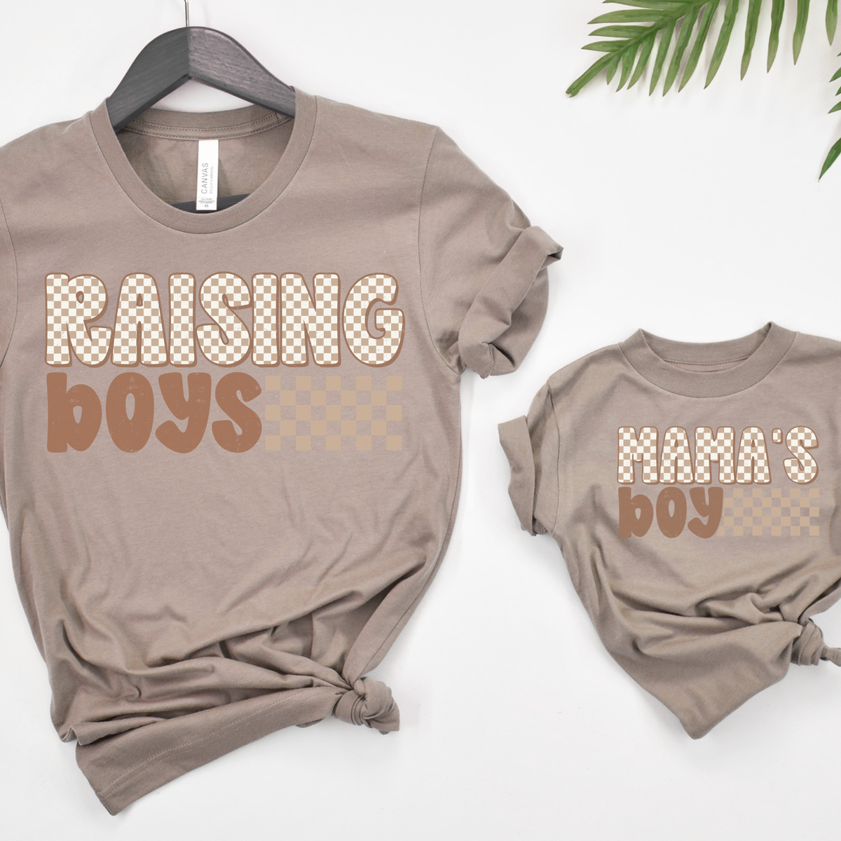 Boy Mama Matching DTF Print