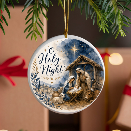 Holy Night UVDTF Ornament Decal