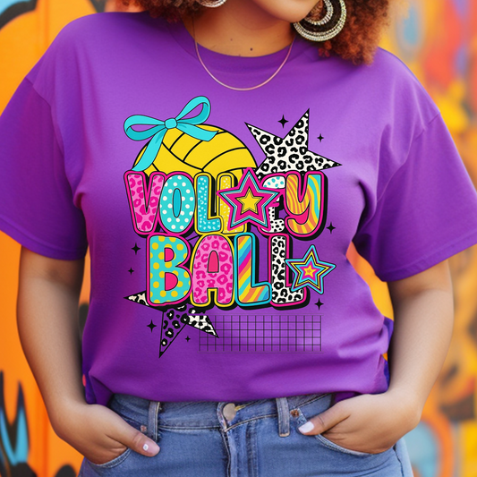 VolleyBall DTF Print
