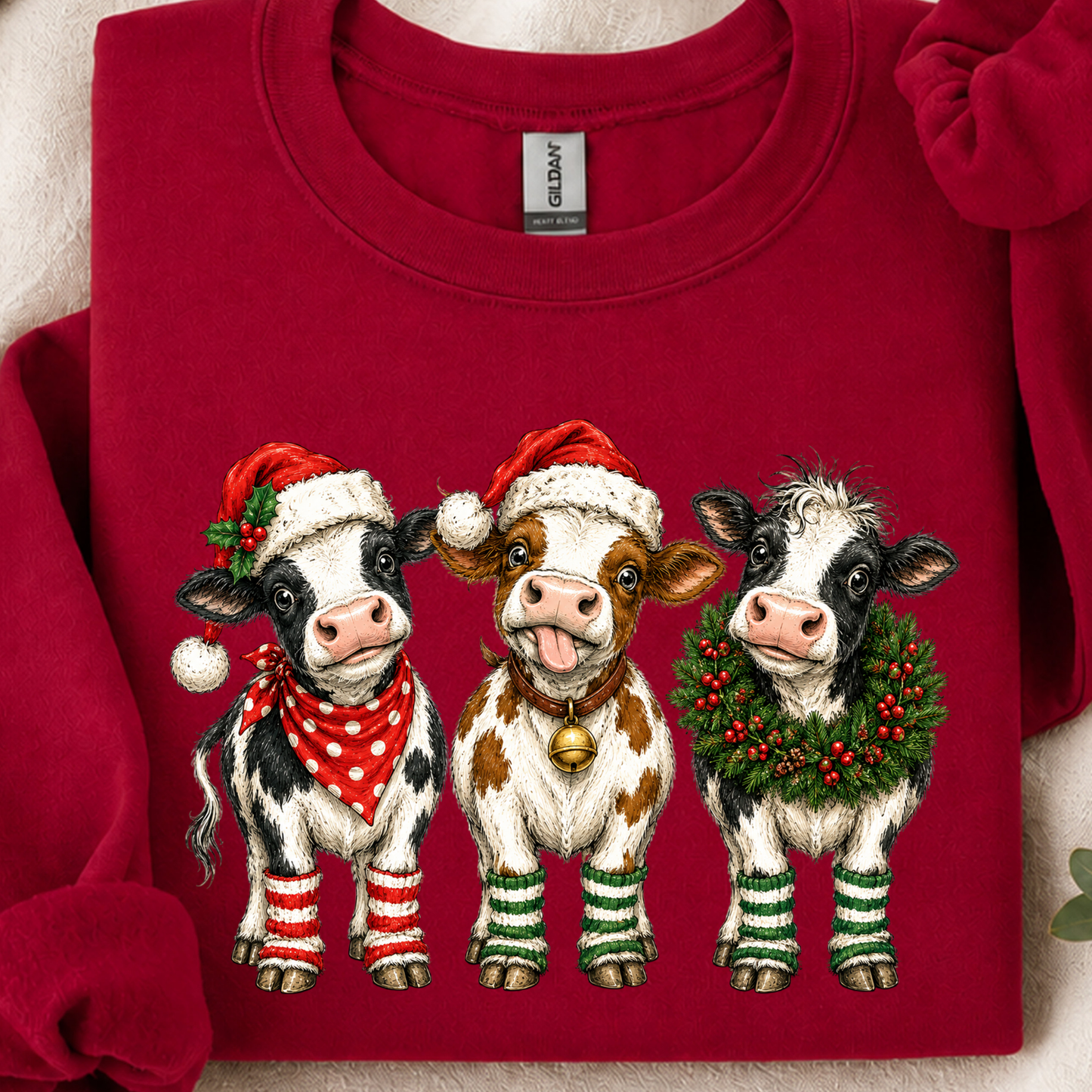 Cows DTF Print