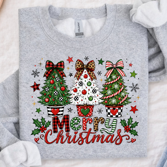 Christmas Trees DTF Print