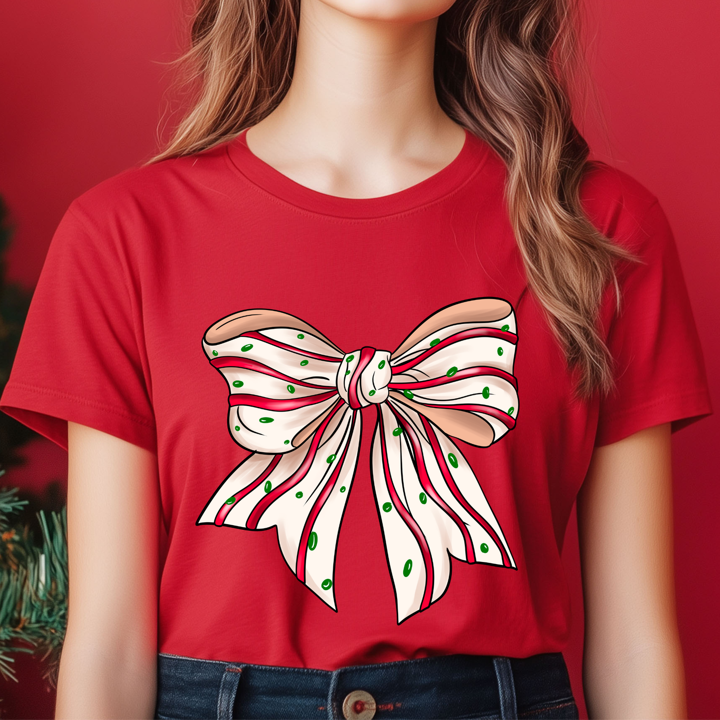Cake Bow DTF Print