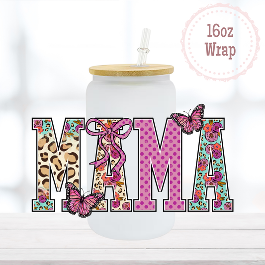 Mama 16oz UVDTF Cup Wrap