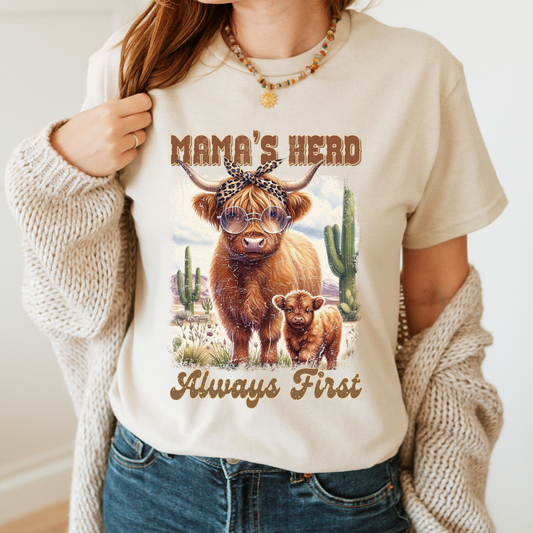 Mama's Herd DTF Print