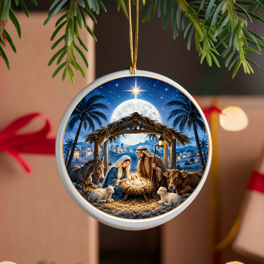 Nativity UVDTF Ornament Decal