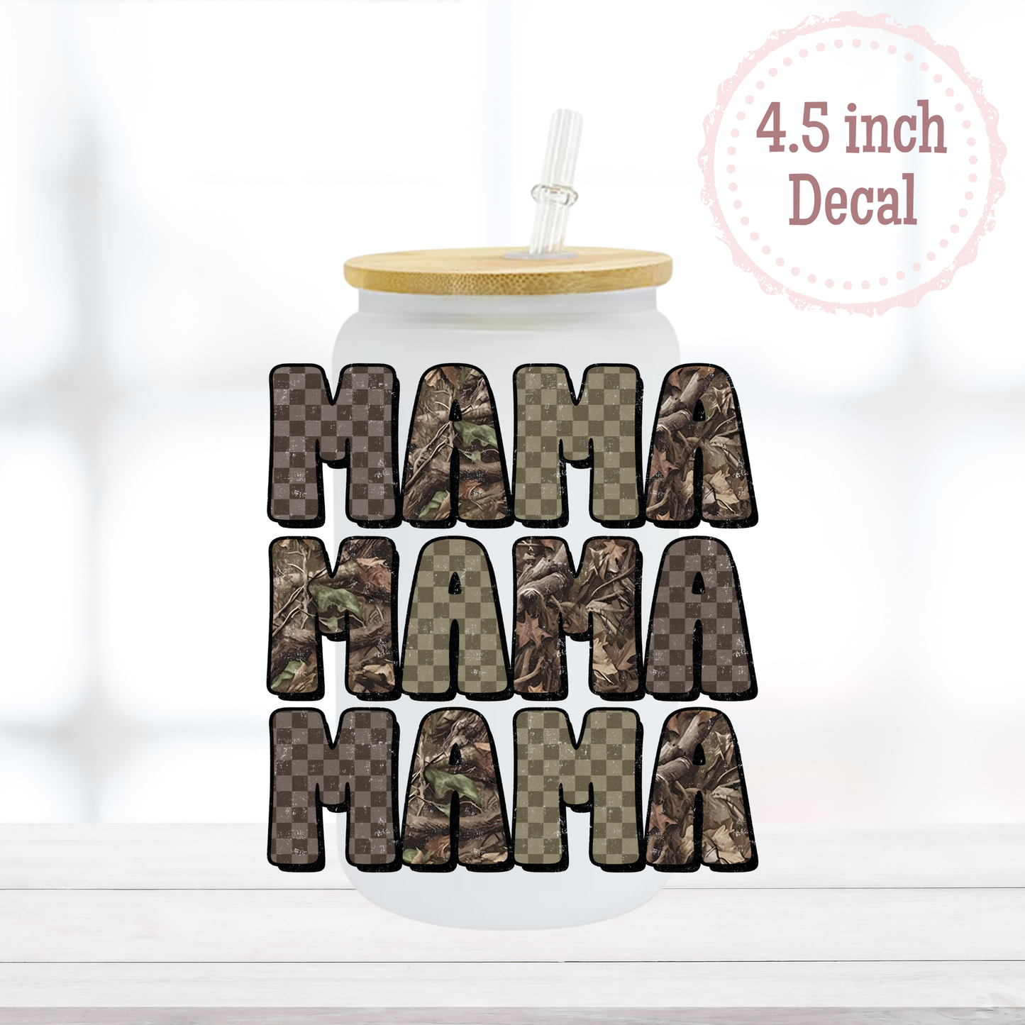 Mama UVDTF Decal