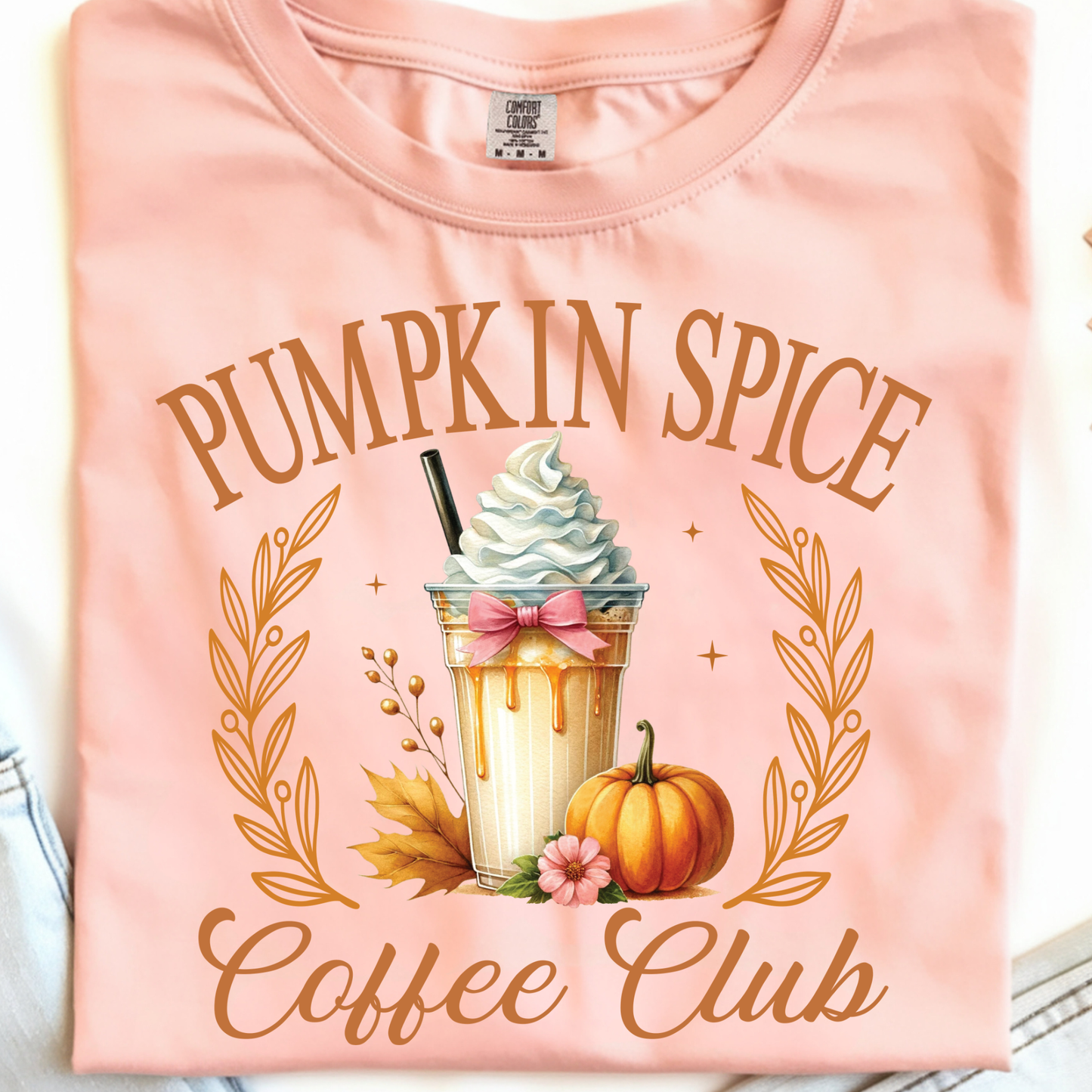 Pumpkin Spice DTF Print