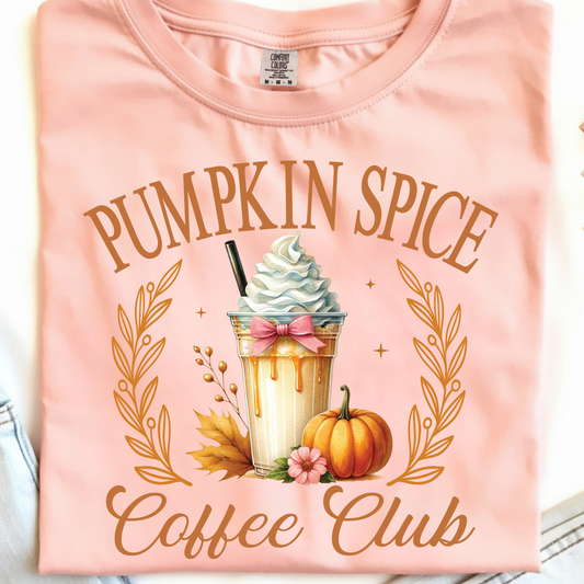 Pumpkin Spice DTF Print