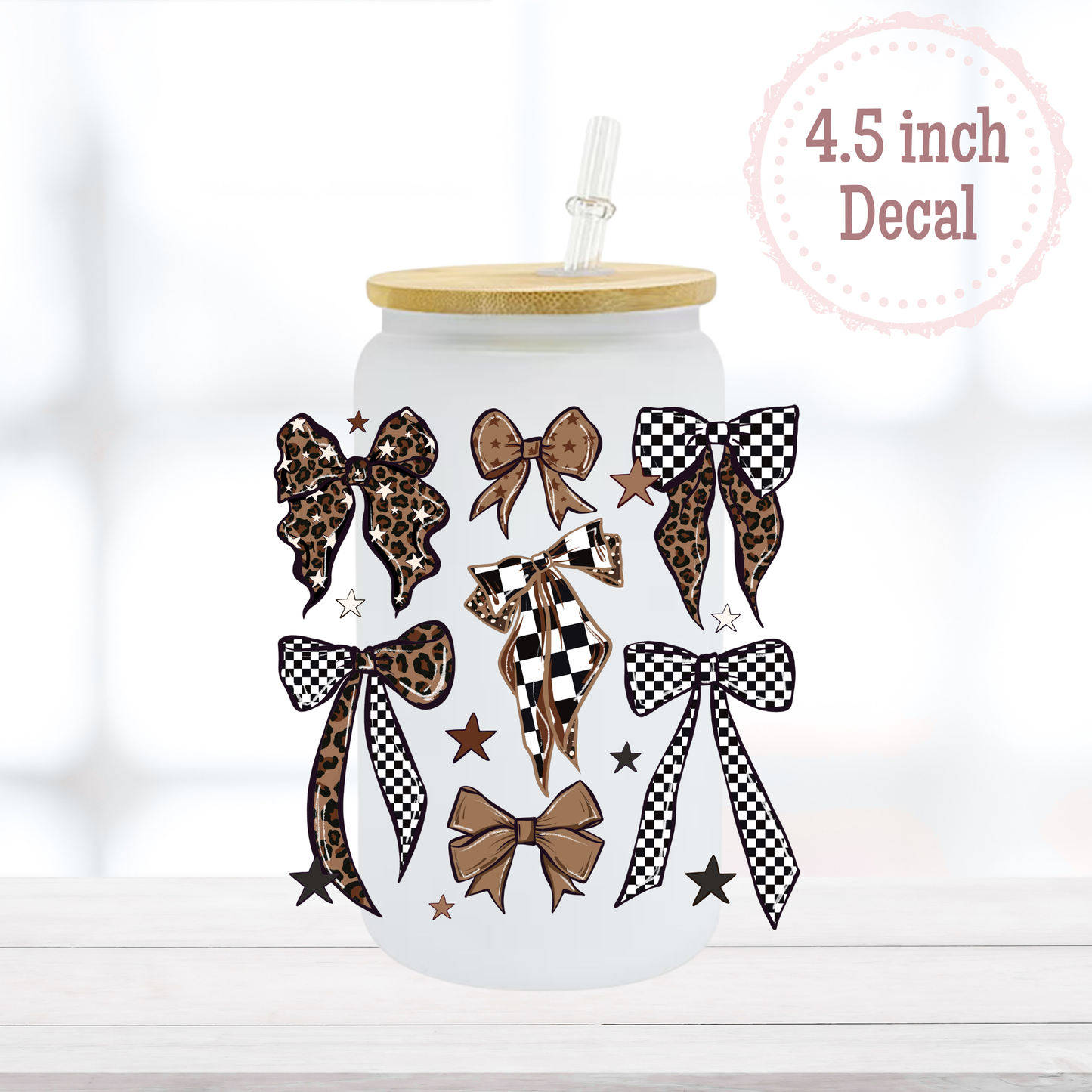 Bows UVDTF Decal