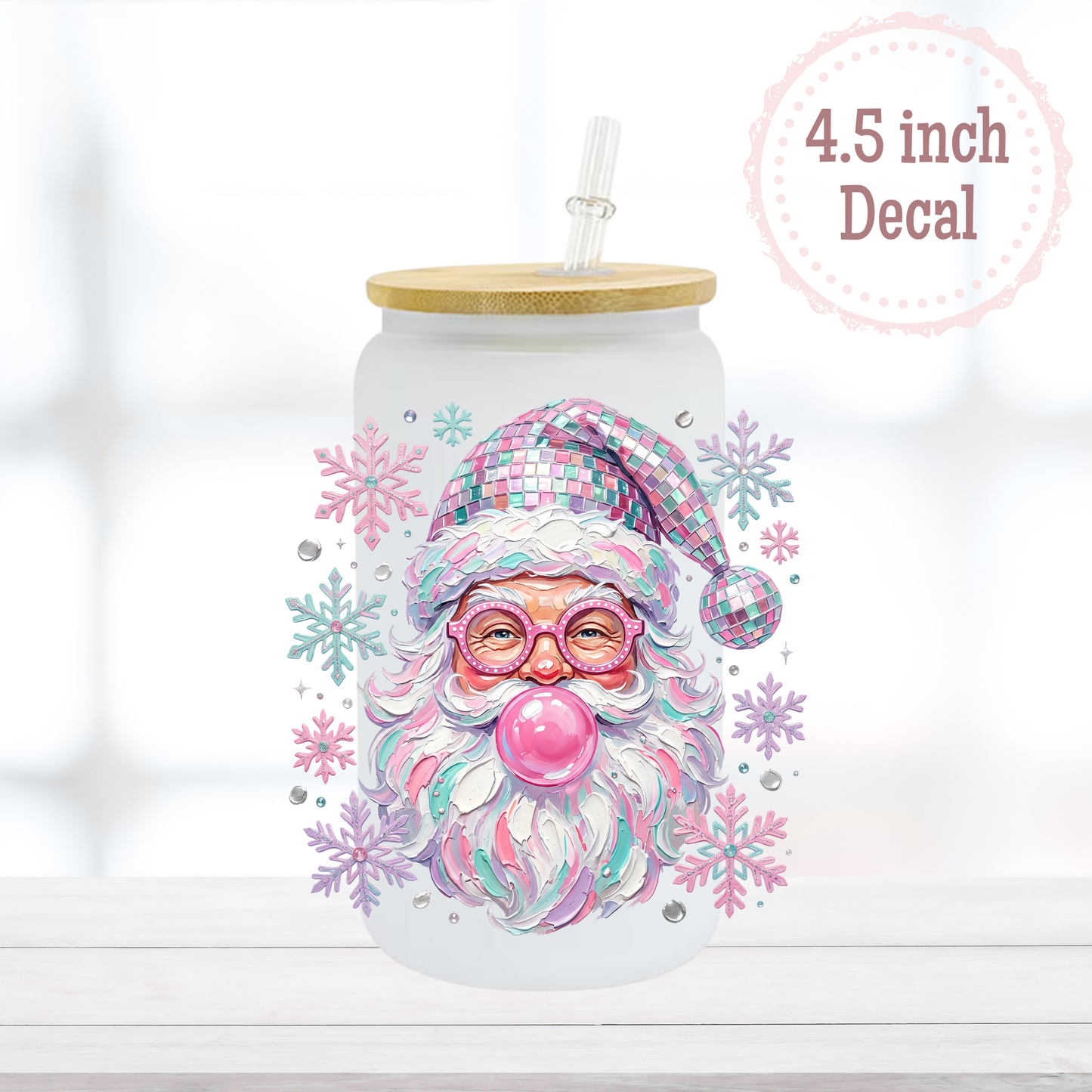 Santa UVDTF Decal
