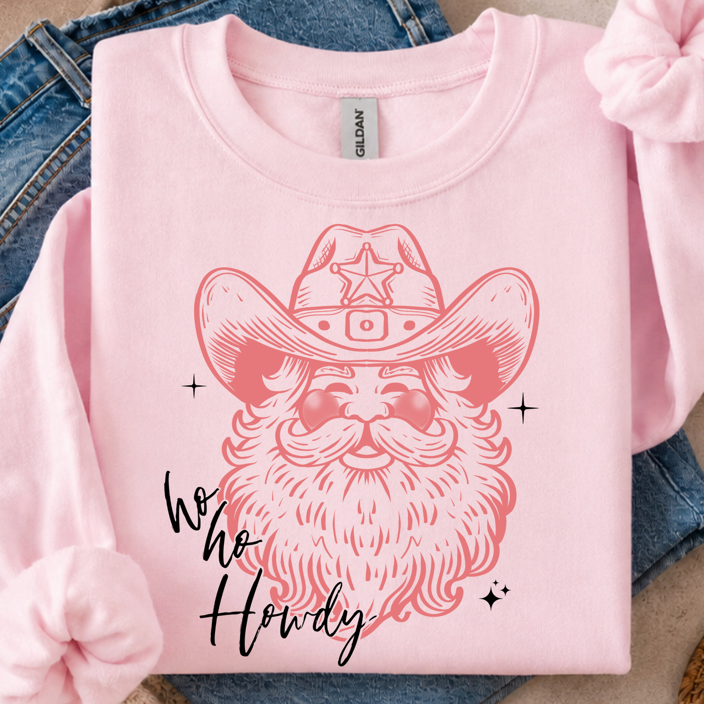 Howdy Santa DTF Print