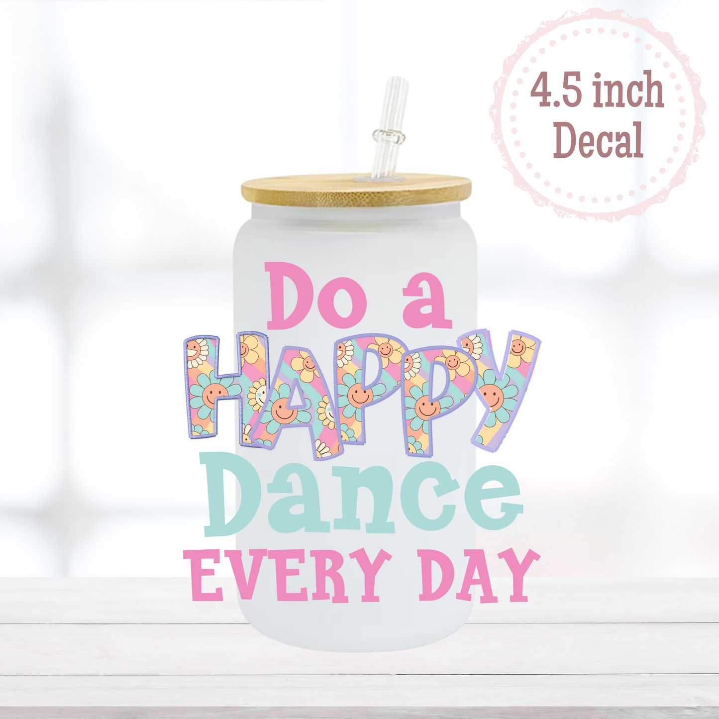 Happy Dance UVDTF Decal