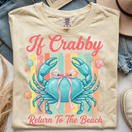 If Crabby DTF Print