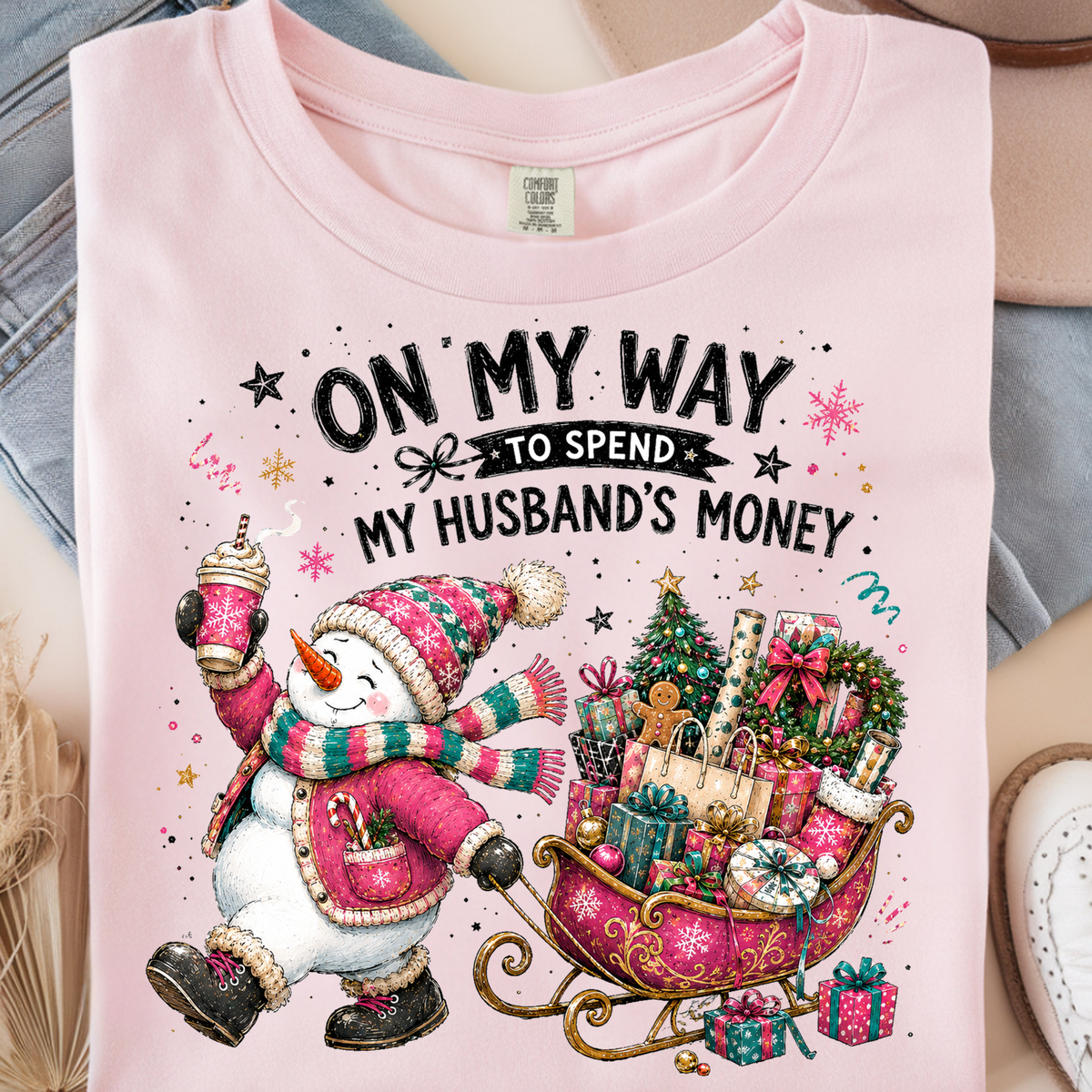 Spend Husband's Money DTF Print