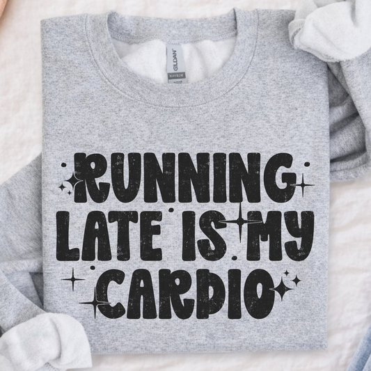 Running Late DTF Print