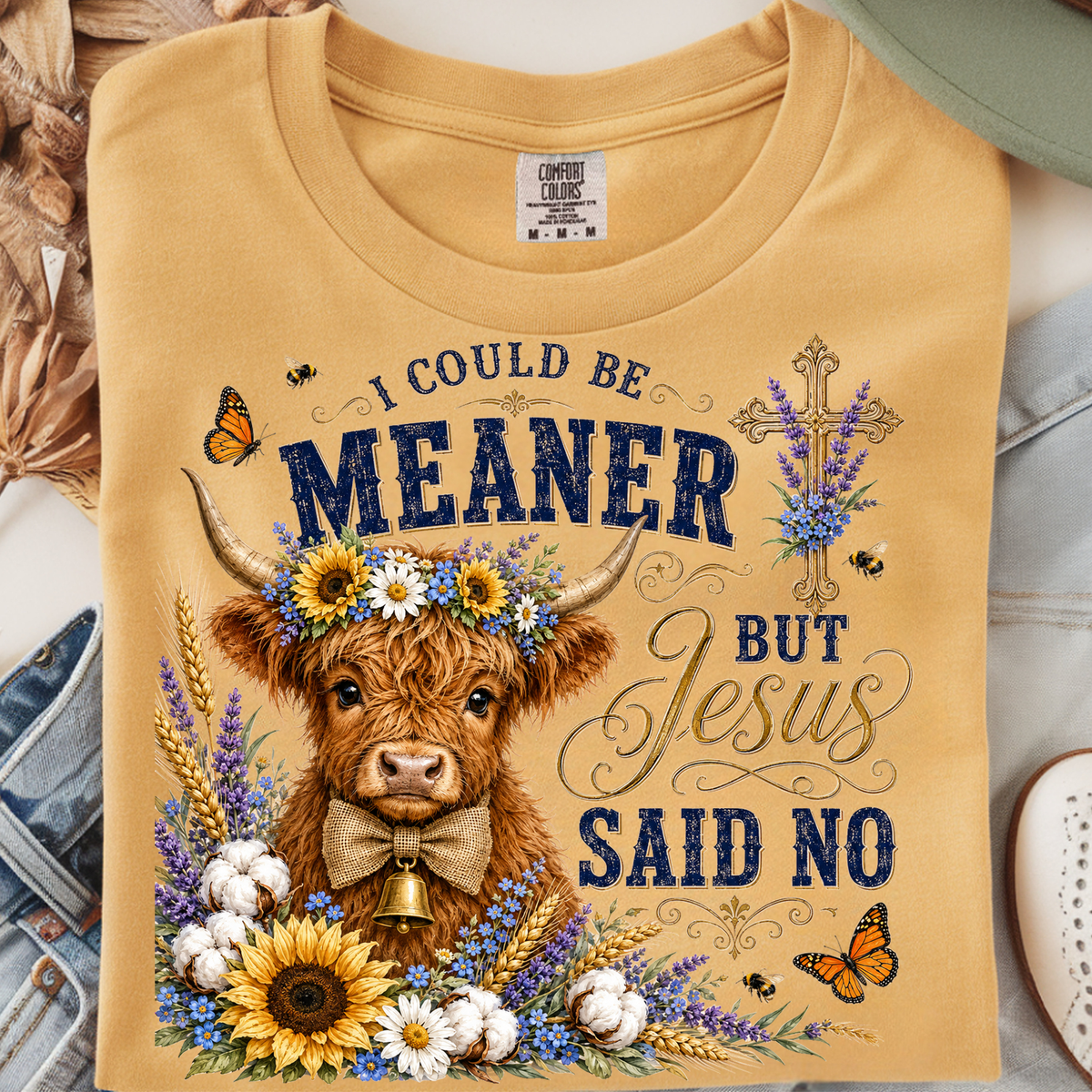 I Could be Meaner DTF Print