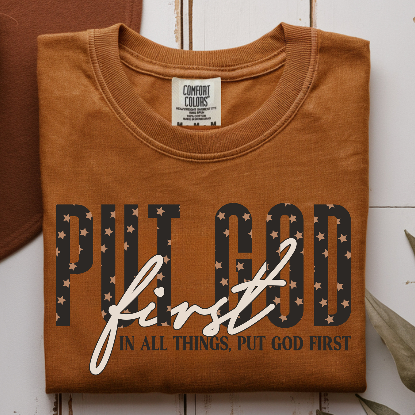 Put God First DTF Print