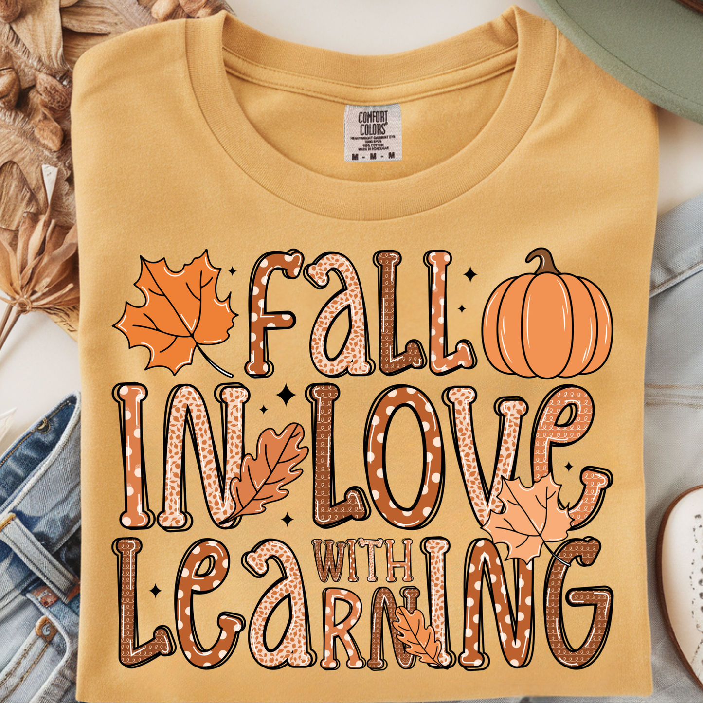 Fall in Love with Learning DTF Print