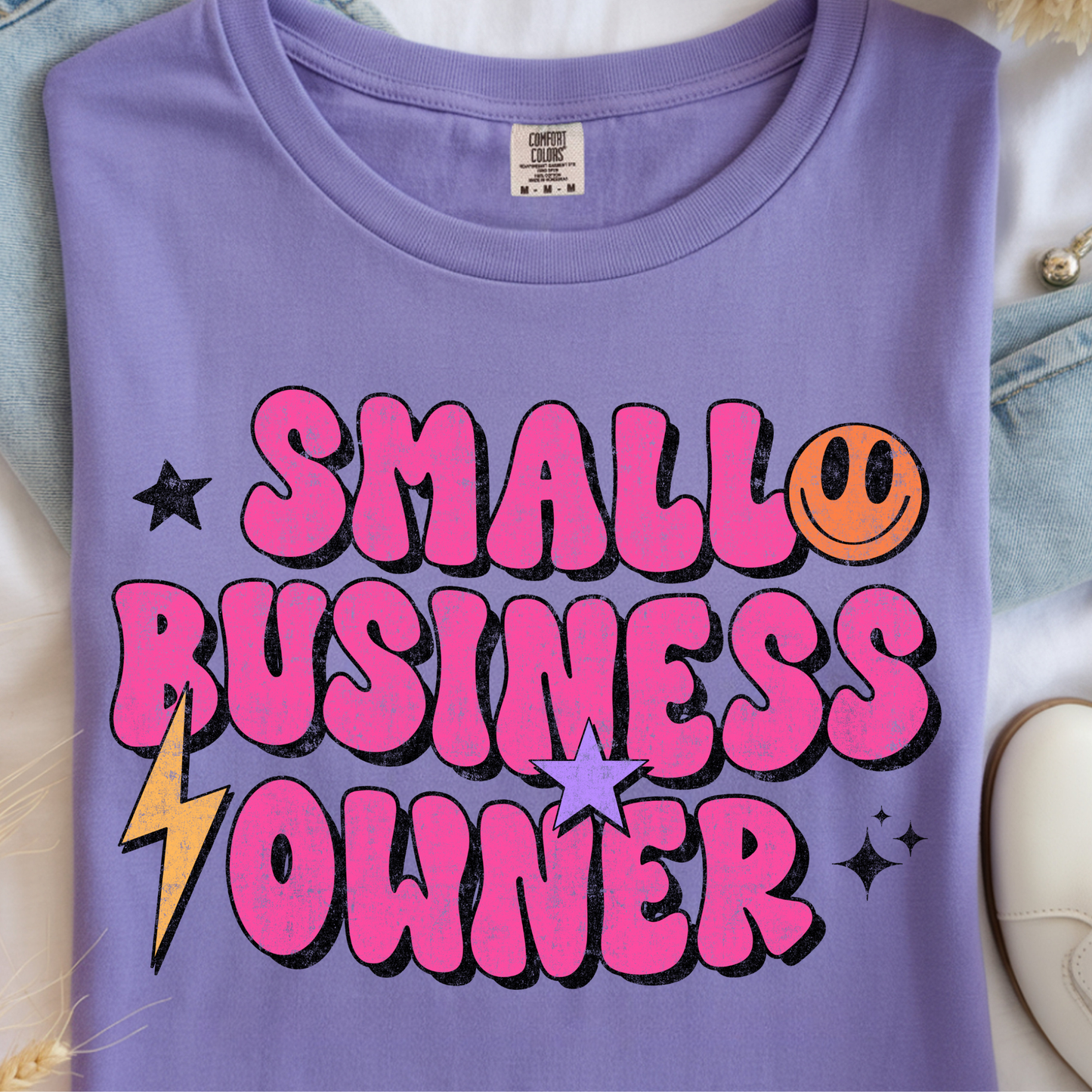 Small Business Owner DTF Print
