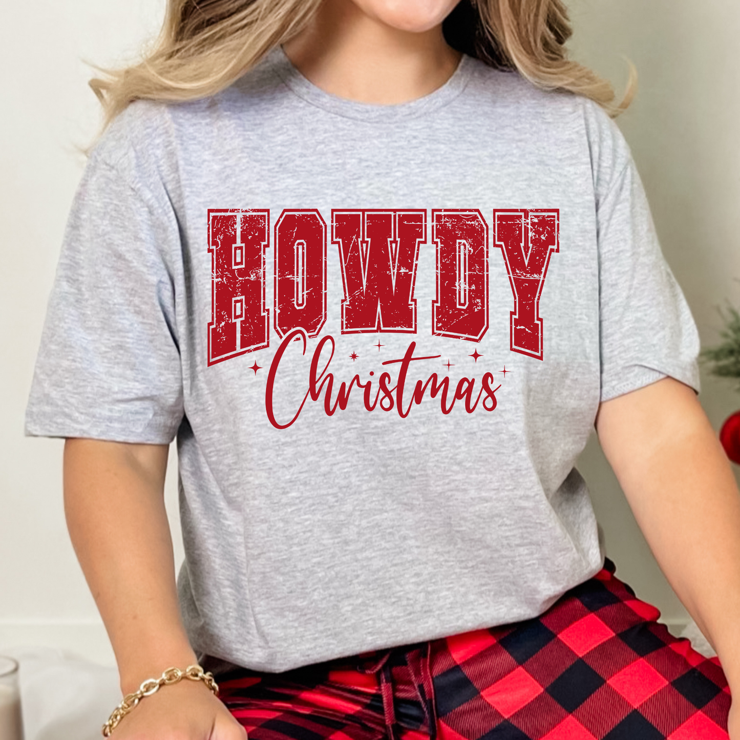 Howdy Christmas DTF Print