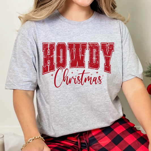 Howdy Christmas DTF Print