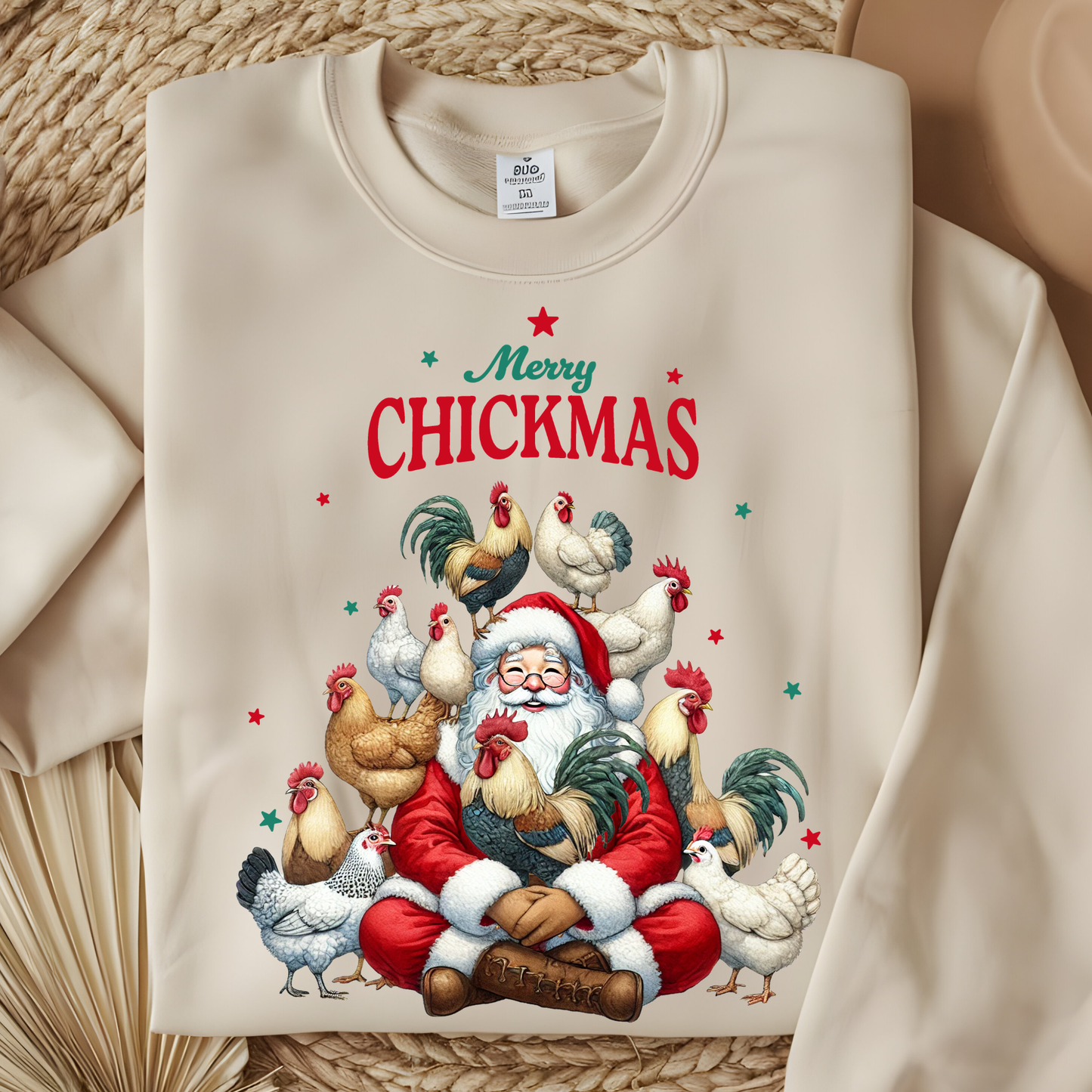 Merry Chickmas DTF Print