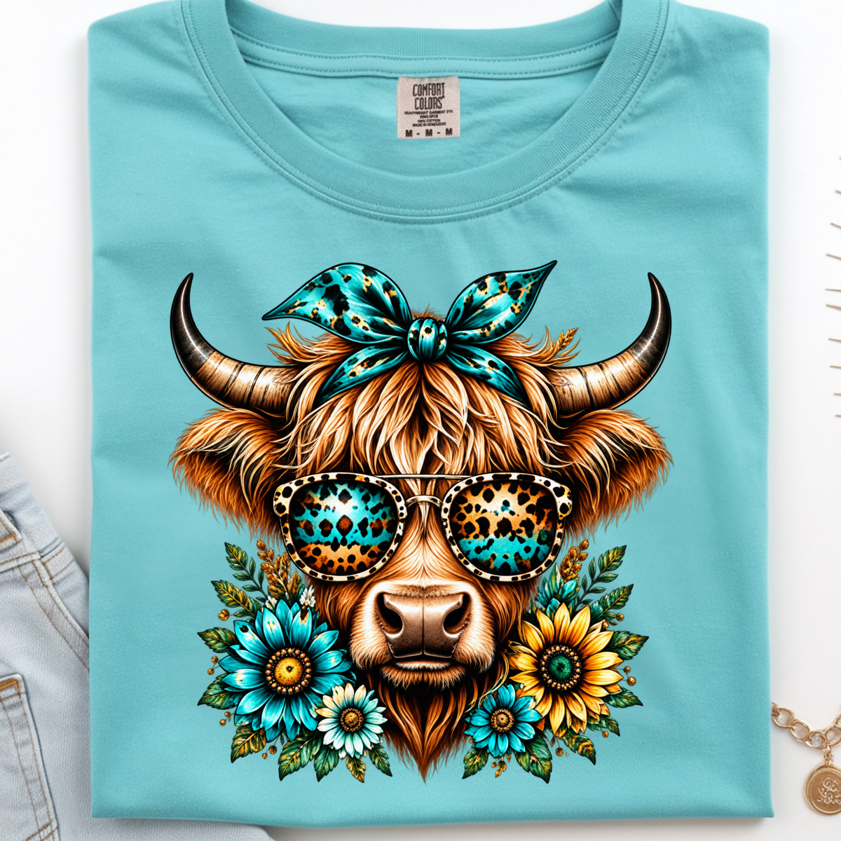 Cow DTF Print